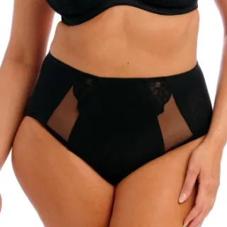 Elomi Brianna slip zwart Zwart,Wit