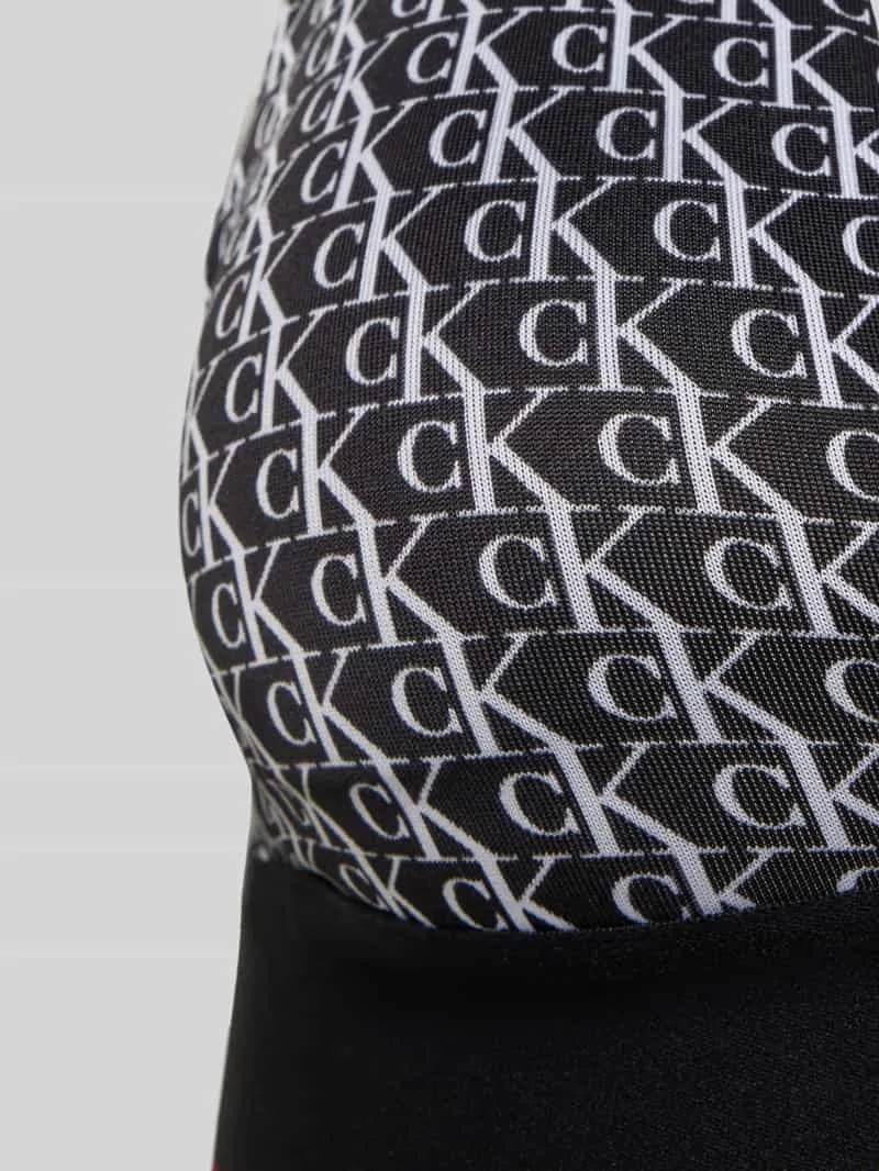 Calvin Klein Slim fit bh met all-over logoprint zwart, foto 3