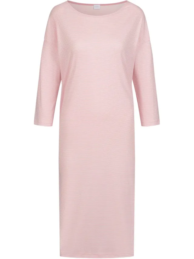 Mey Damen Nachthemd Serie Simple Stripes Bridal Rose