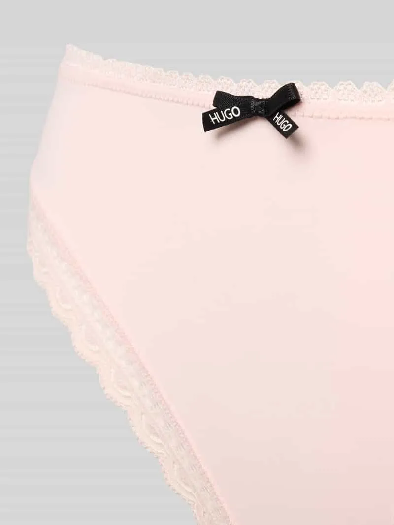 Hugo Slip met kant, model 'UNIQUE' oudroze, foto 3