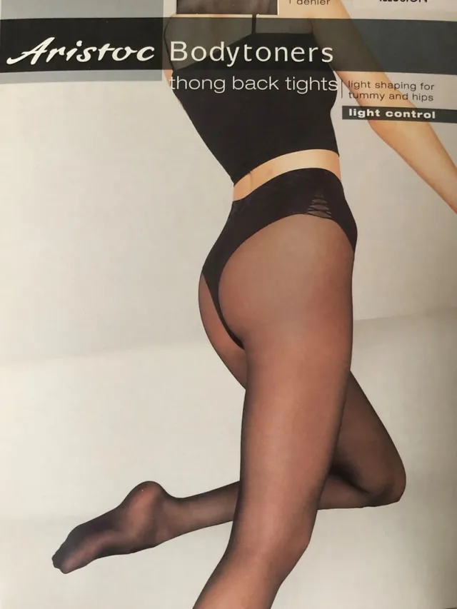 Aristoc Panty - Shaping - Corrigerende Panty - Panty - Buik - Billen - Thong Back - 15 Den. - Small - Illusion