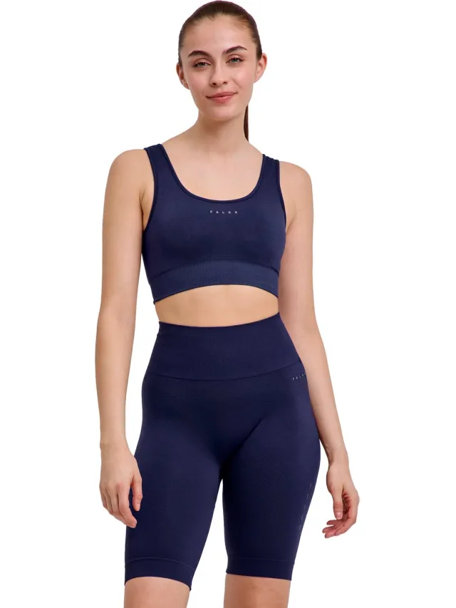 Falke Training Med Sup gemiddeld activiteitsniveau functioneel materiaal sportbeha dames blauw blauw 6116