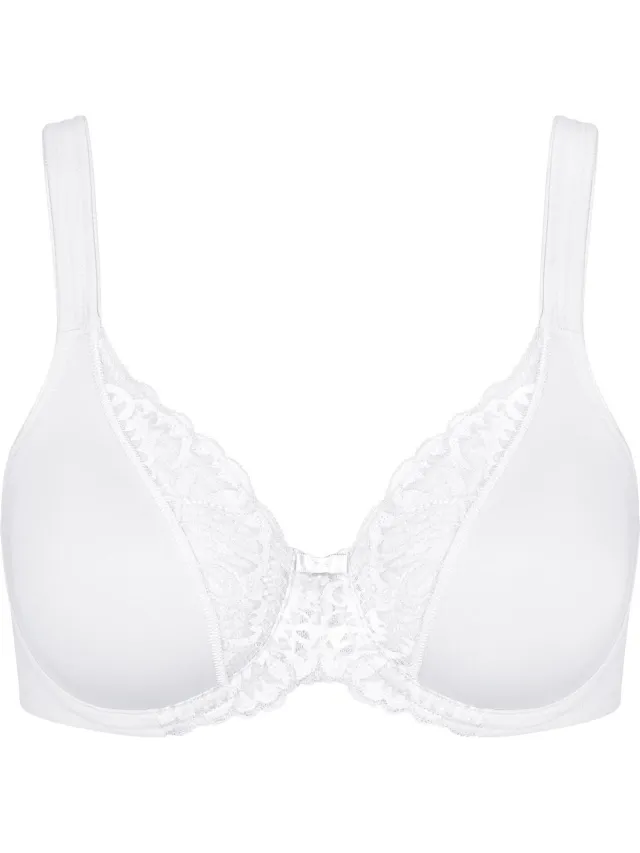 Triumph Modern Lace+Cotton W Vrouwen Beha - WHITE