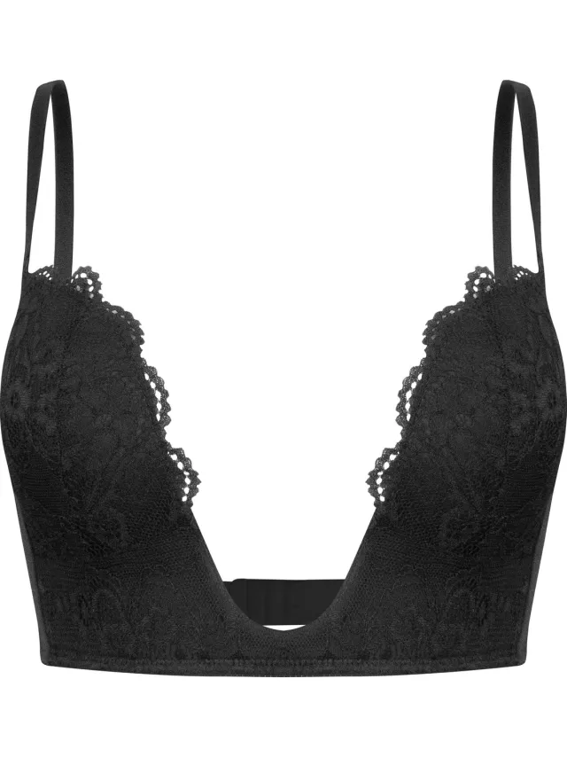 MAGIC Bodyfashion V-Bra Lace Beha - Black Zwart