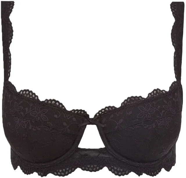 Nina von C. Balconnet Dirndl BH Silver Edition Zwart