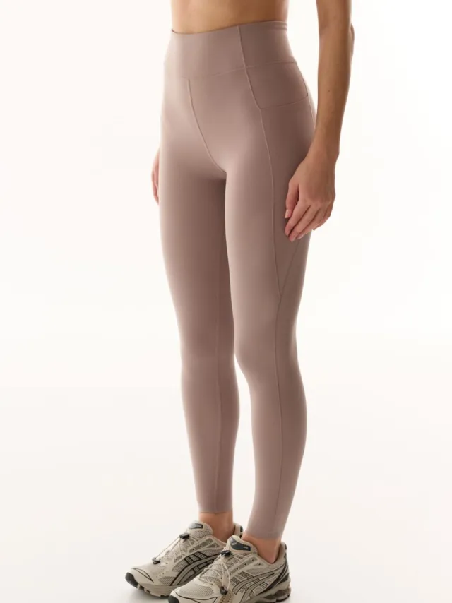 Penti Enkel-lange jersey tights mokka, foto 2