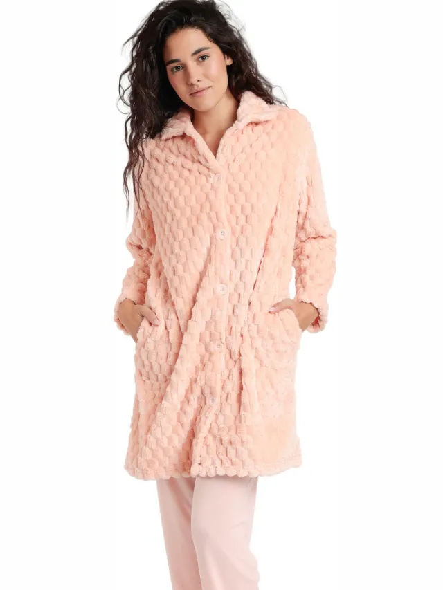 Admas Soft Sleep binnenjas oranje