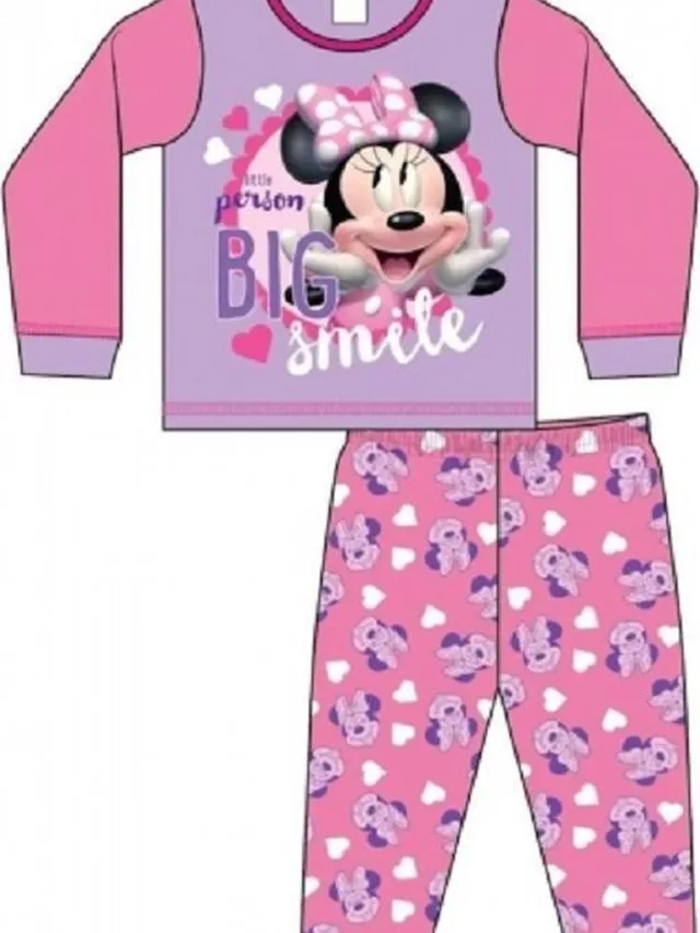 Minnie Mouse pyjama - Big Smile pyjama paars