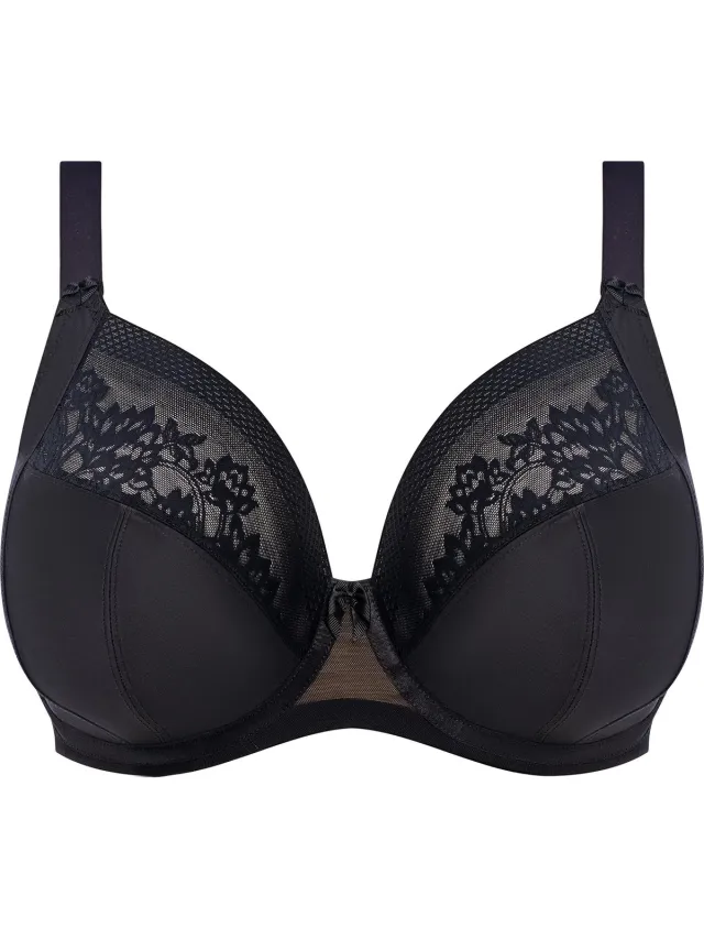 Elomi NERINA Dames Beha - Plunge Bra - BLACK