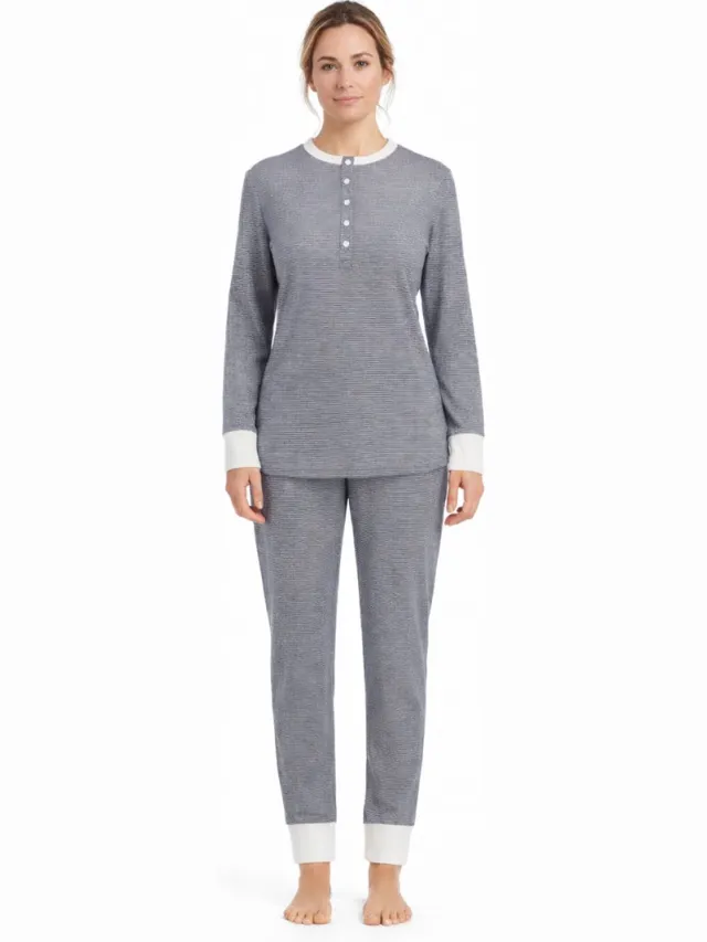 Ringella Comfortable – Pyjama – 6511216 – Night Blue – Blauw