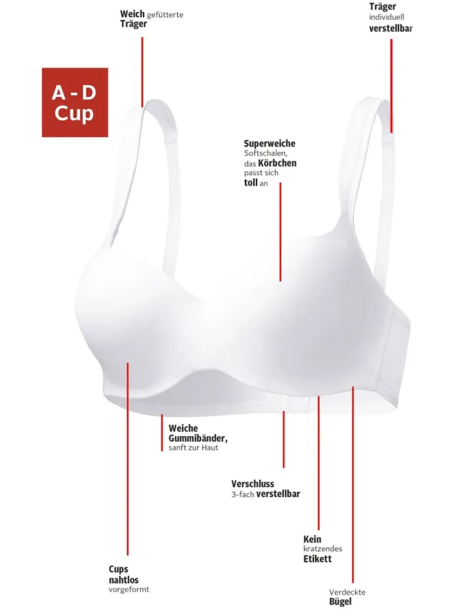 Beha met cups wit, foto 2