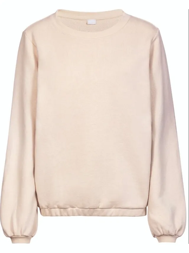 Mey Sweater Kia Dames 17473 337 sand Meerkleurig