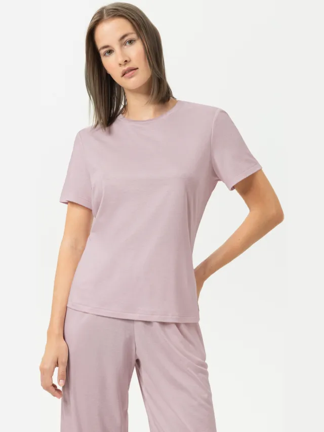 Mey T-shirt Serie Night Essentials Pink Parfait roze