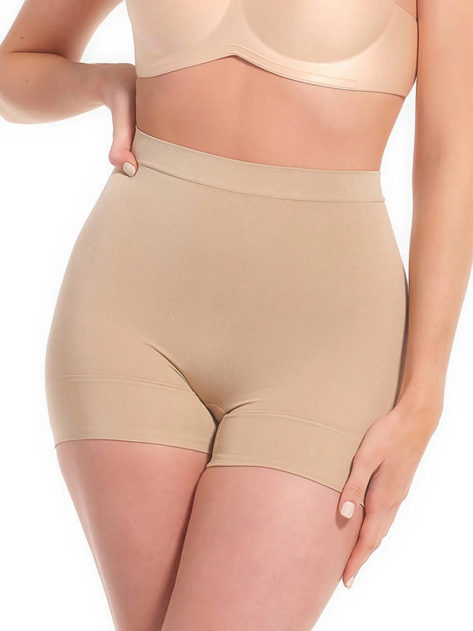 MAGIC Bodyfashion medium corrigerende short Comfort beige, foto 5