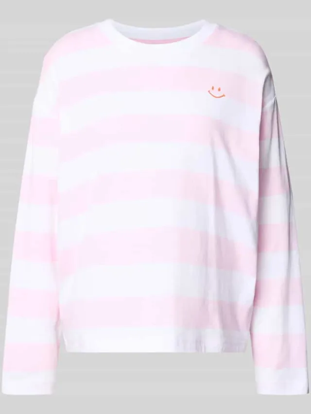 Mey Pyjamabovendeel met motiefprint Roze