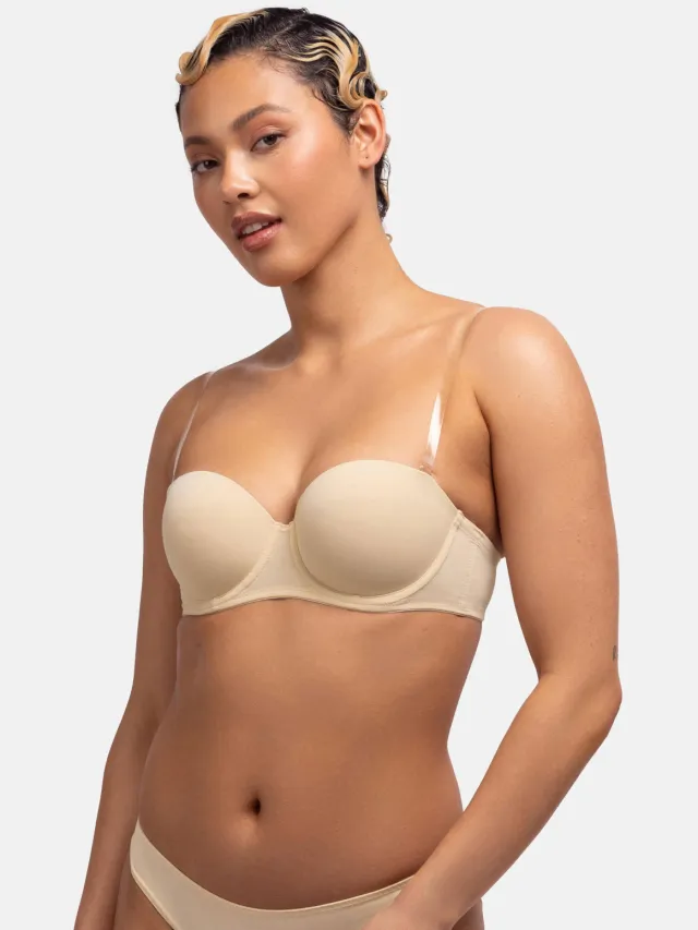 Dorina Michelle strapless balconette bh beige, foto 7