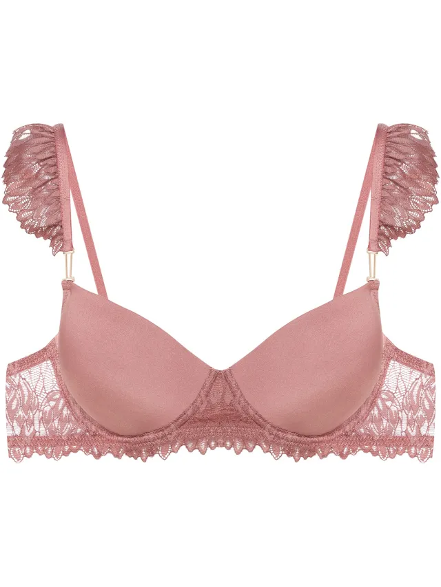 ESOTIQ Ofiel - Push-upbeha - 70E - Mauve - Kanten details Mauve;Paars