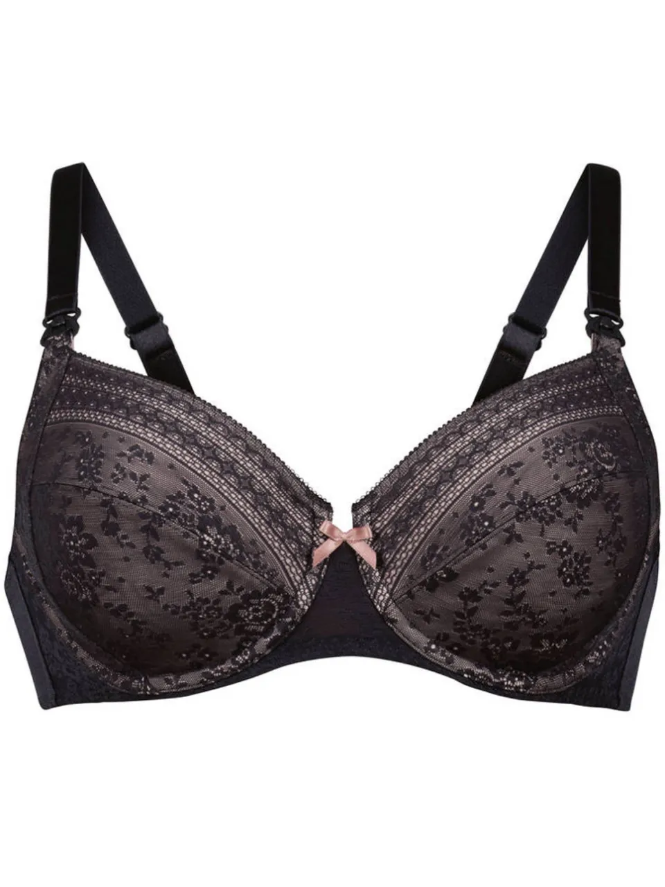 Anita Maternity Fleur voedingsbh donkergrijs, foto 4