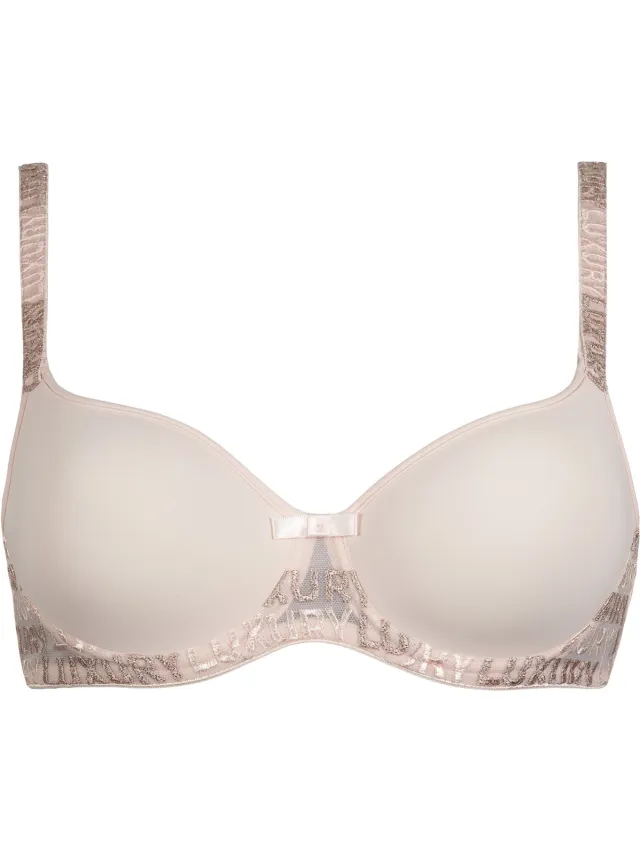 Dacapo Luxury Voorgevormde BH – Dames – Gladde Cups & Luxe Details – Diamant Rosé - 80-95 B Diamant Rose
