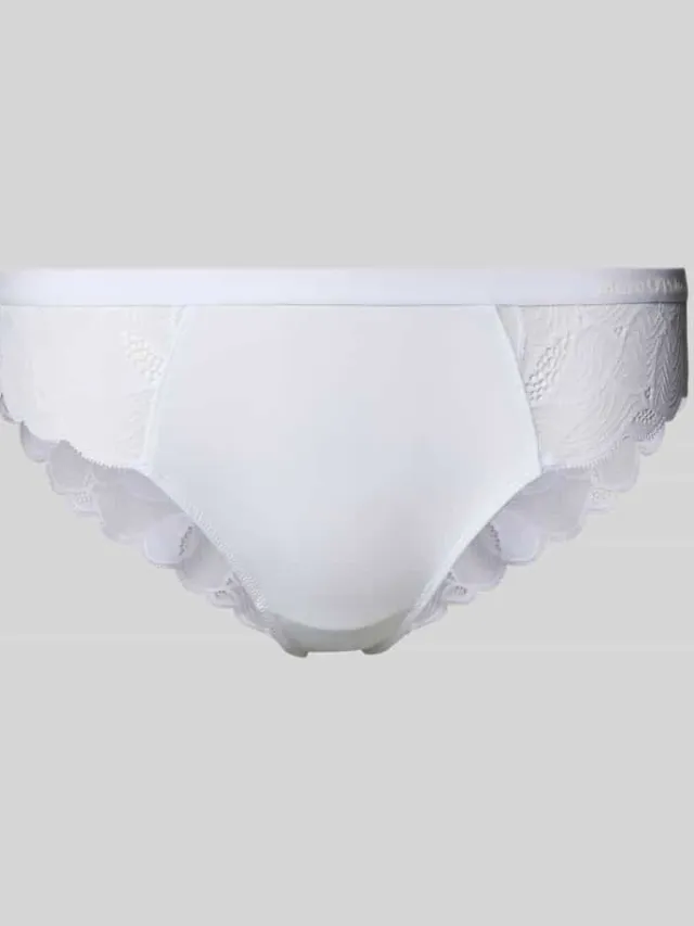 Marc O'Polo Slip met kant Wit