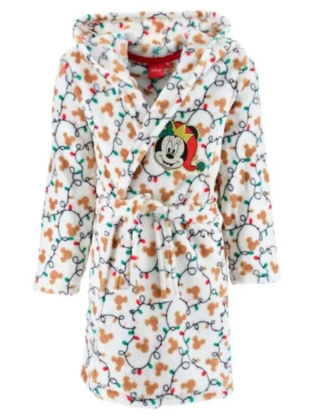Disney Minnie Mouse Kerst badjas 3 - 8 jaar Multicolor