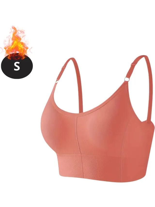 Nivard BH Zonder Beugel - Zonder Bandjes - Push-up Bh's - Comfort Beha - Gemengd - Rood