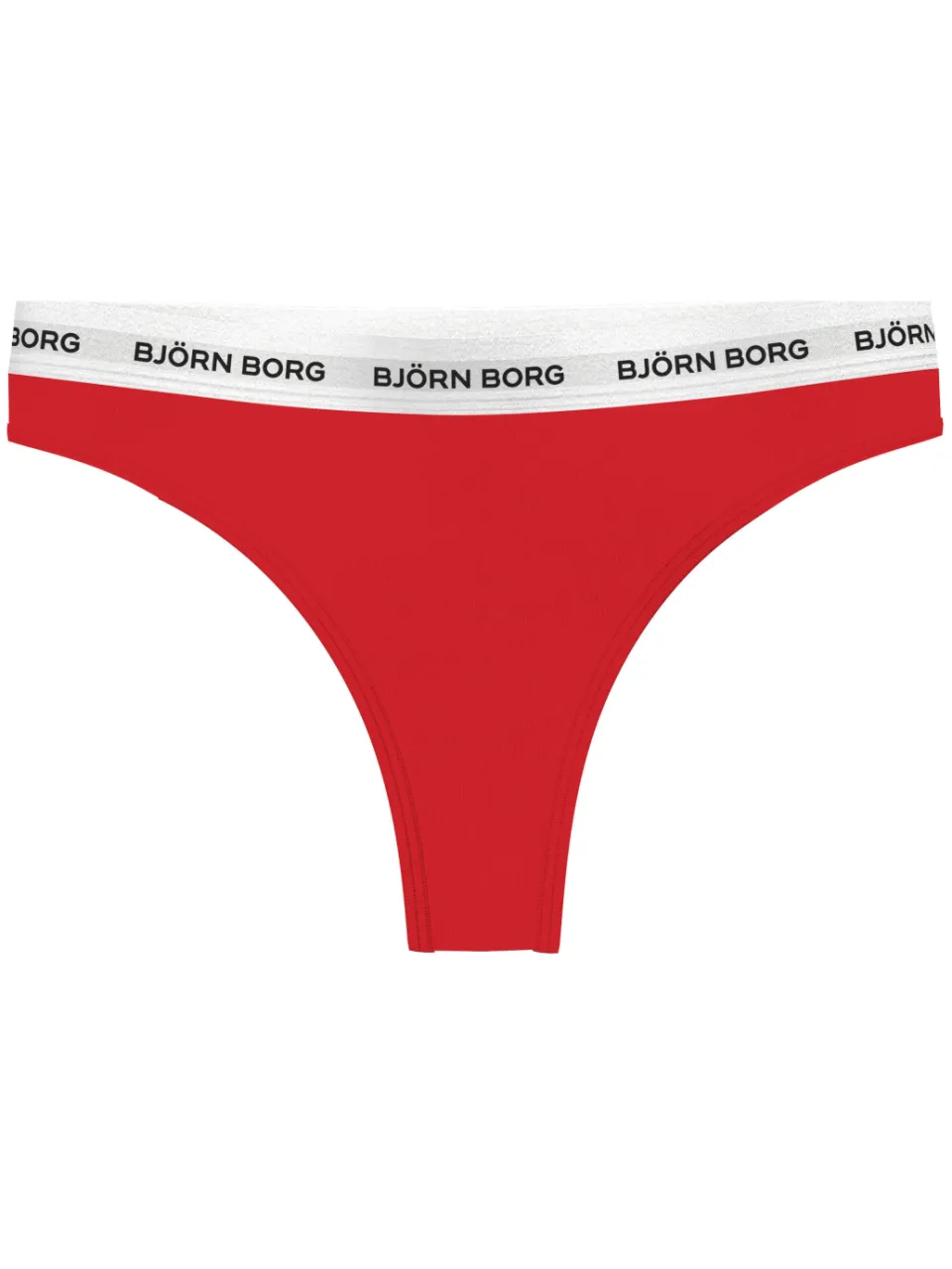 Björn Borg strings 3-pack grijs rood zwart Rood/grijs/zwart