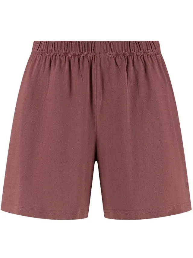Yumeko pyjama shorts dames jersey evening roze l Evening Rose