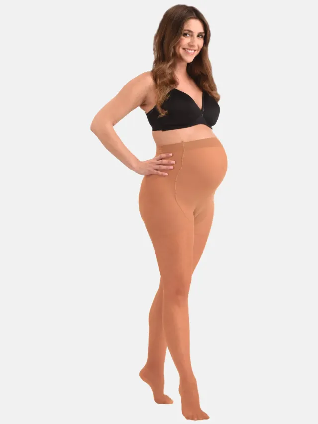 Mamsy zwangerschapspanty 40 denier naturel
