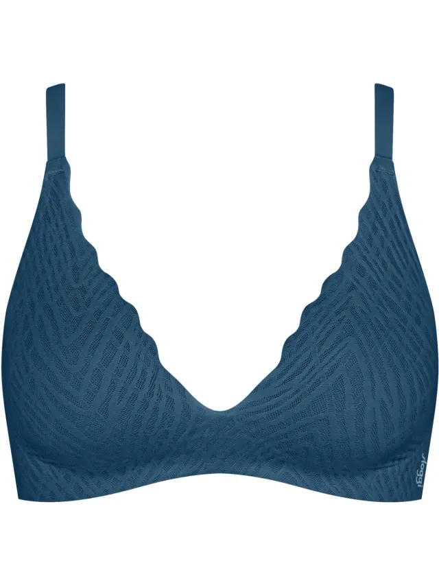 Sloggi ZERO Feel Bliss Dames THE UP P Bra Smoky Blue Blauw