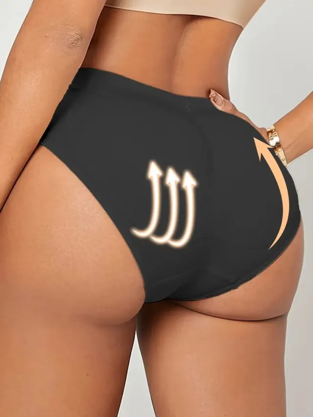 Sara Shop Butt lifter - slipje met vulling - Corrigerend Ondergoed Dames - Shapewear voor billen - Tummy control - Buttlifter- volle billen -Zwart - Topkwaliteit