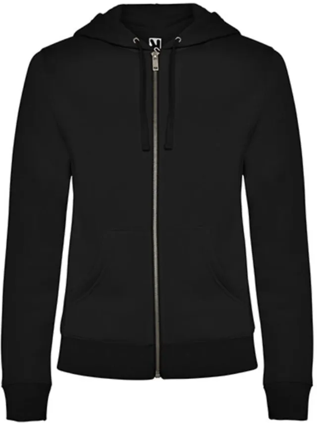 Roly Veleta Sweater met Rits - Black 02
