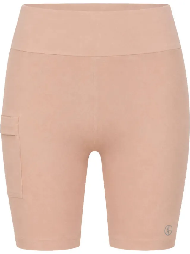 Bamboo Basics Ashley bamboe biker short lichtbeige, foto 2