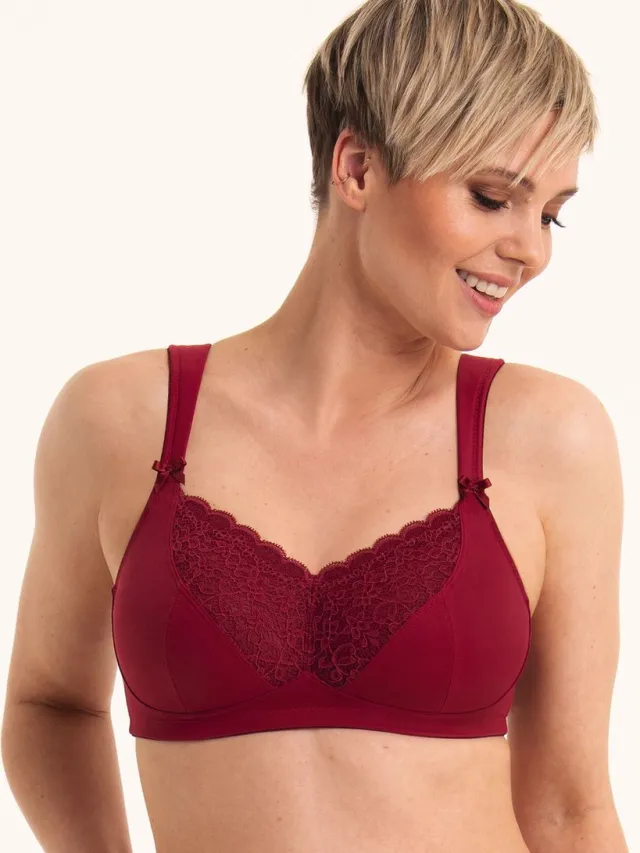 Anita Care Havanna Prothese Bh 5712X Dark Red - maat EU 85C / FR Rood