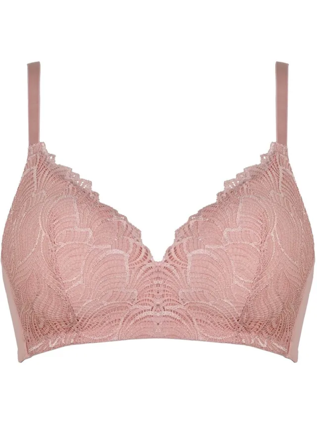 Naturana voorgevormde BH zonder beugels maat 95D pink rose