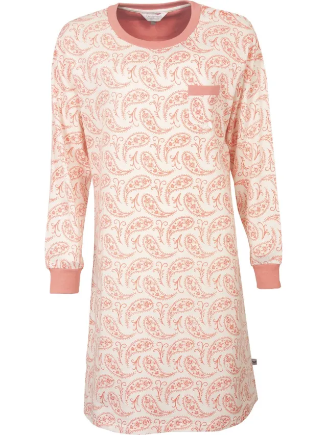 Tenderness Dames Nachthemd - Slaapkleed - Roze