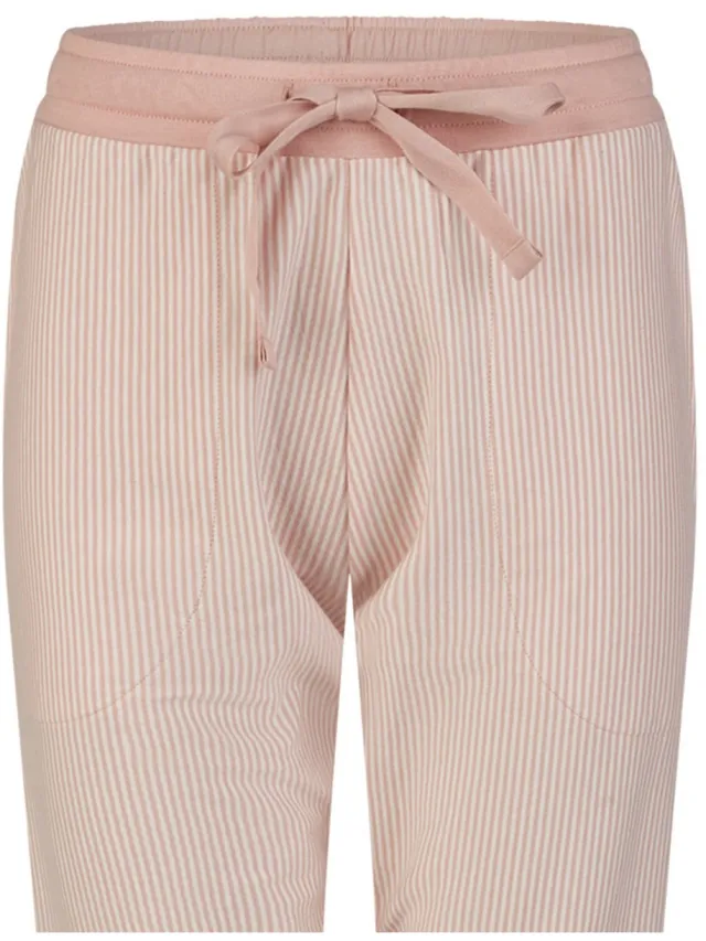 By Louise Pyjamahose Mix & Match rose stripe