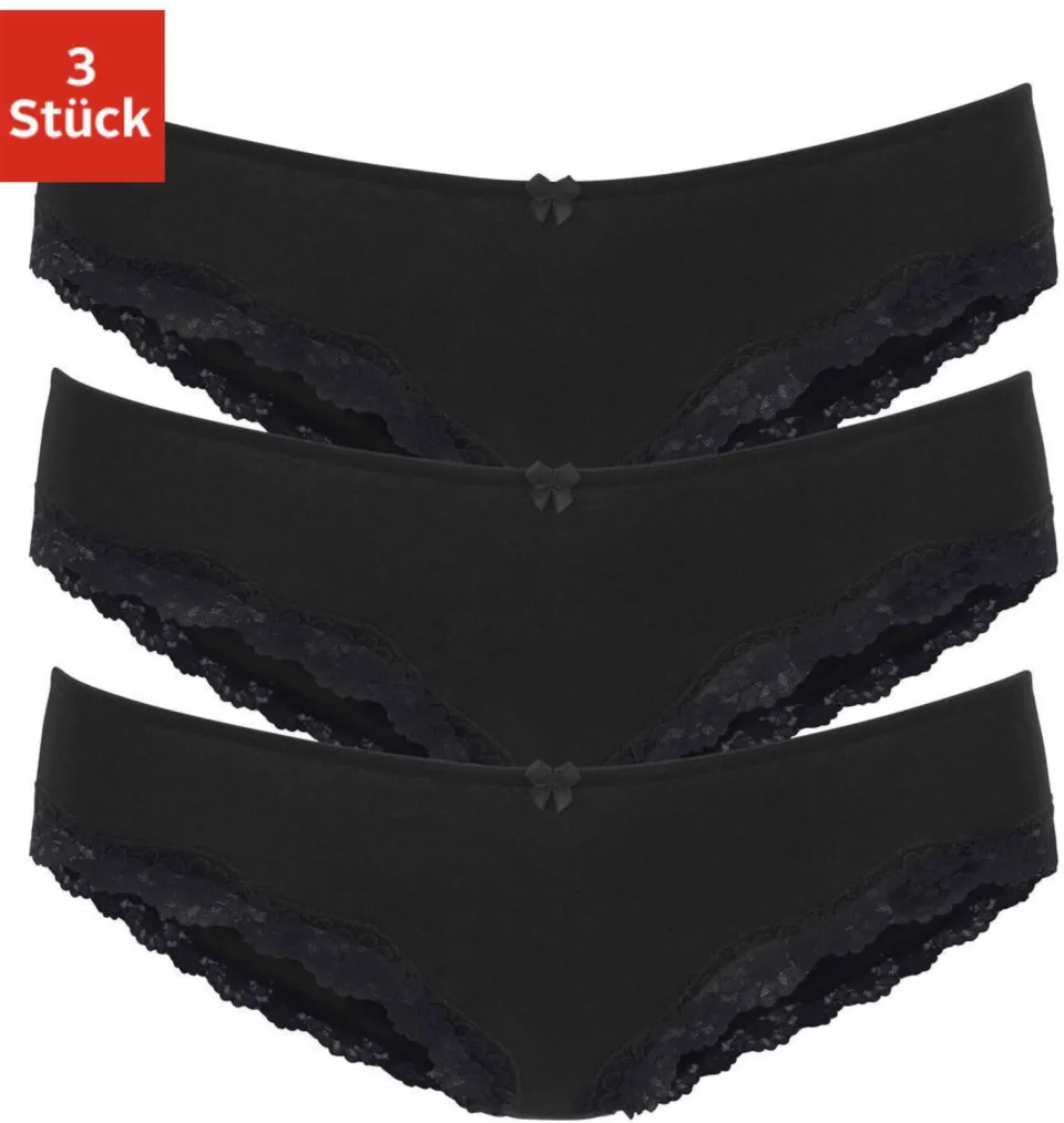 slip zwart met kant, foto 2