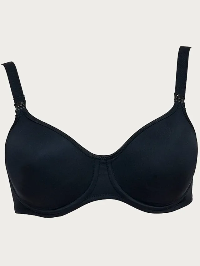 Anita Basic Black voedingsbh zwart