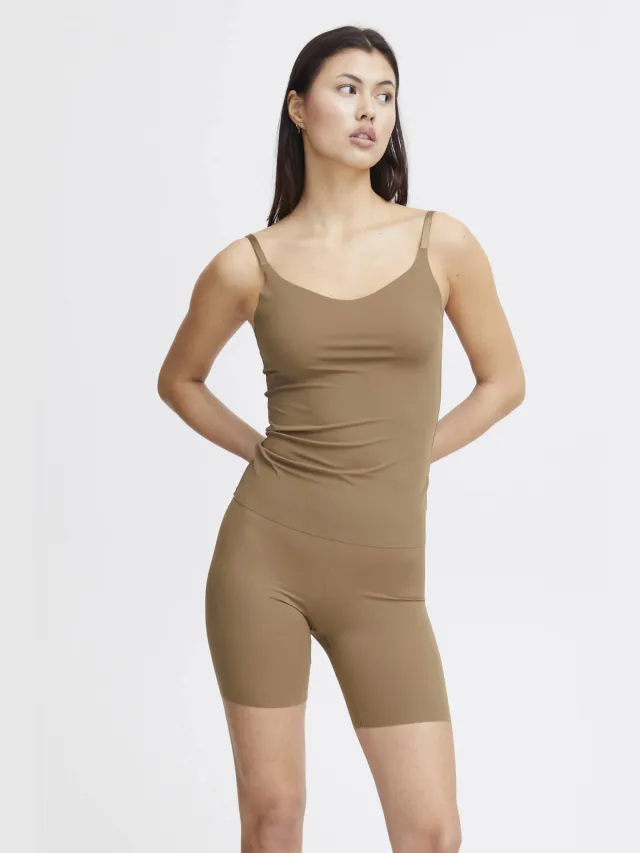 Ichi biker short IASIV lichtbruin