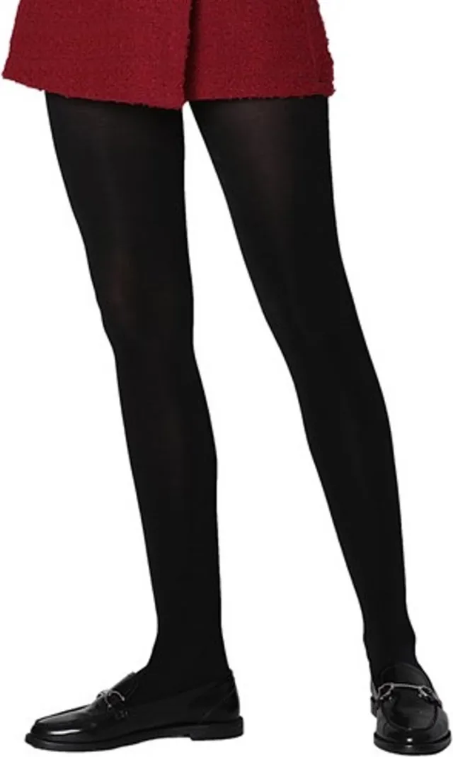 Daymod Katoen Panty 90 Denier (D1112010) - ZWART