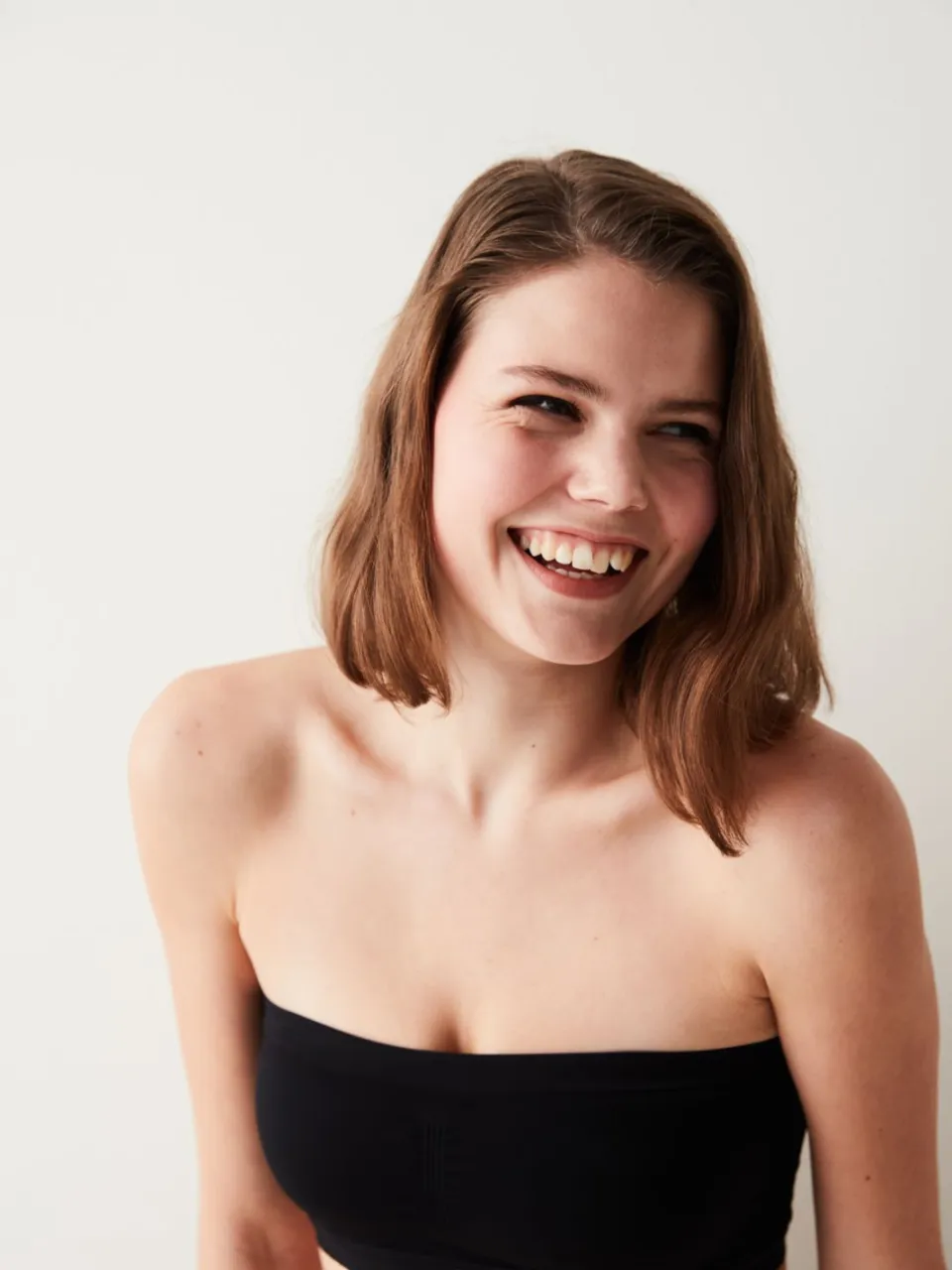 Penti Halterloze Jersey Bralette zwart, foto 2