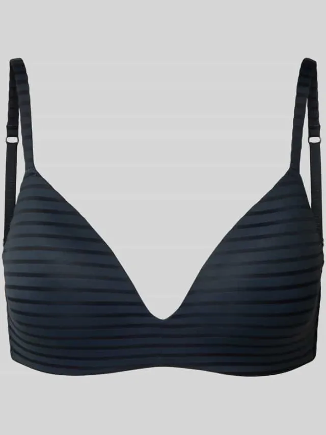 Marc O'Polo Beha met streepmotief Marineblauw