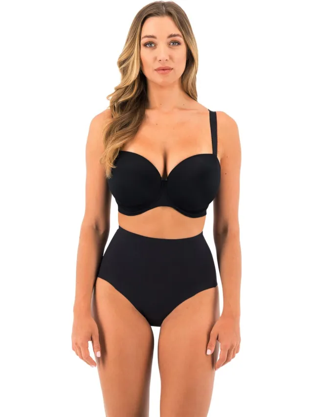 Fantasie SMOOTHEASE SHAPING BRIEF 2X Dames Onderbroek - Black zwart