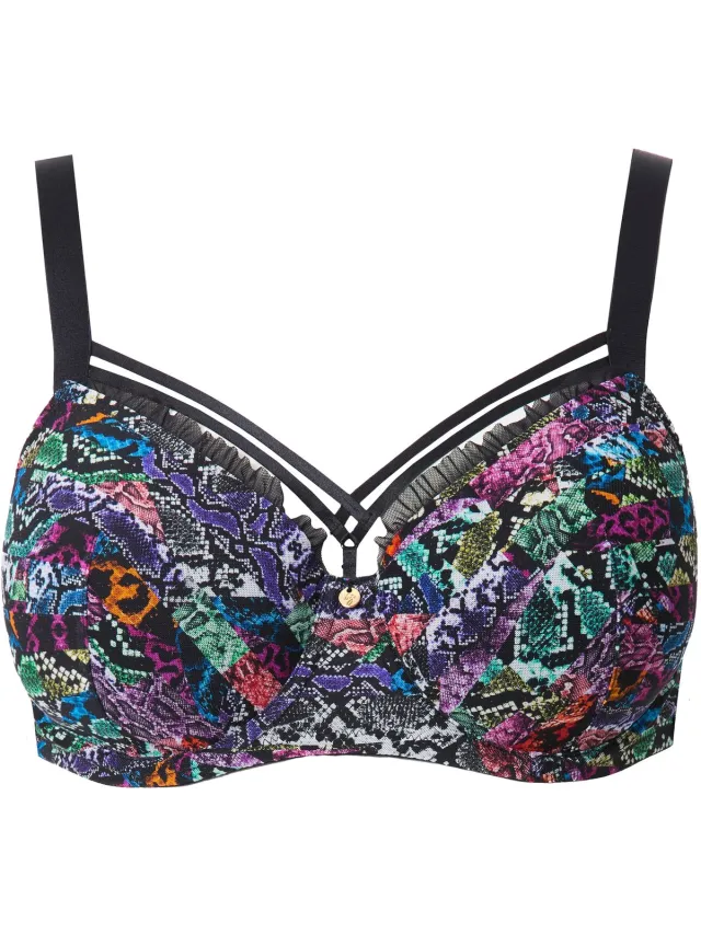 TruYou Dames - TruYou beugelbeha zachte cups dierenprint - Multicolor