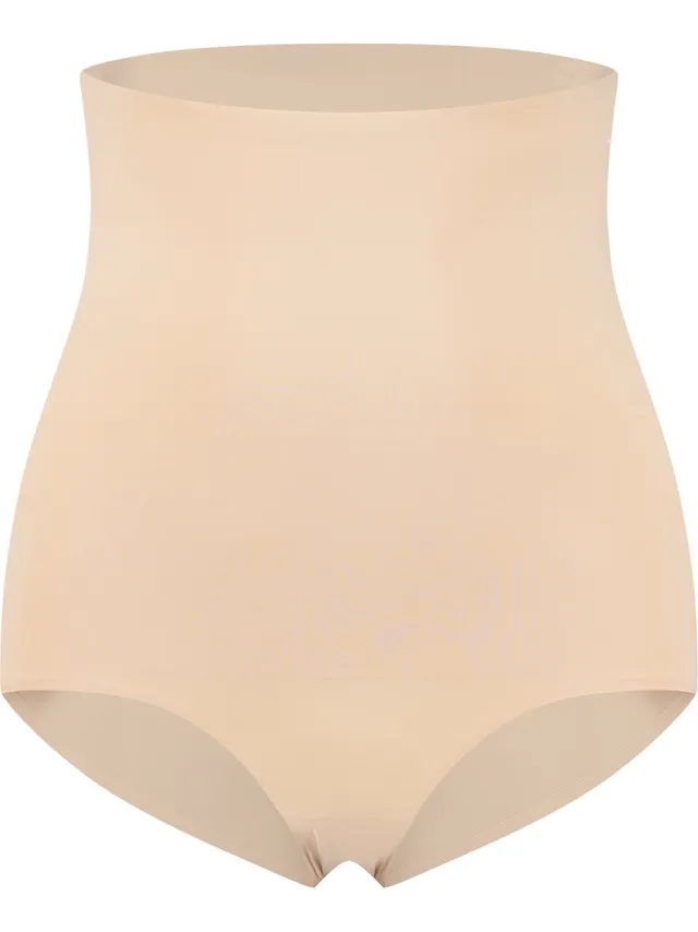 Bye Bra Bye BH met hoge taille en corrigerende taille, beige