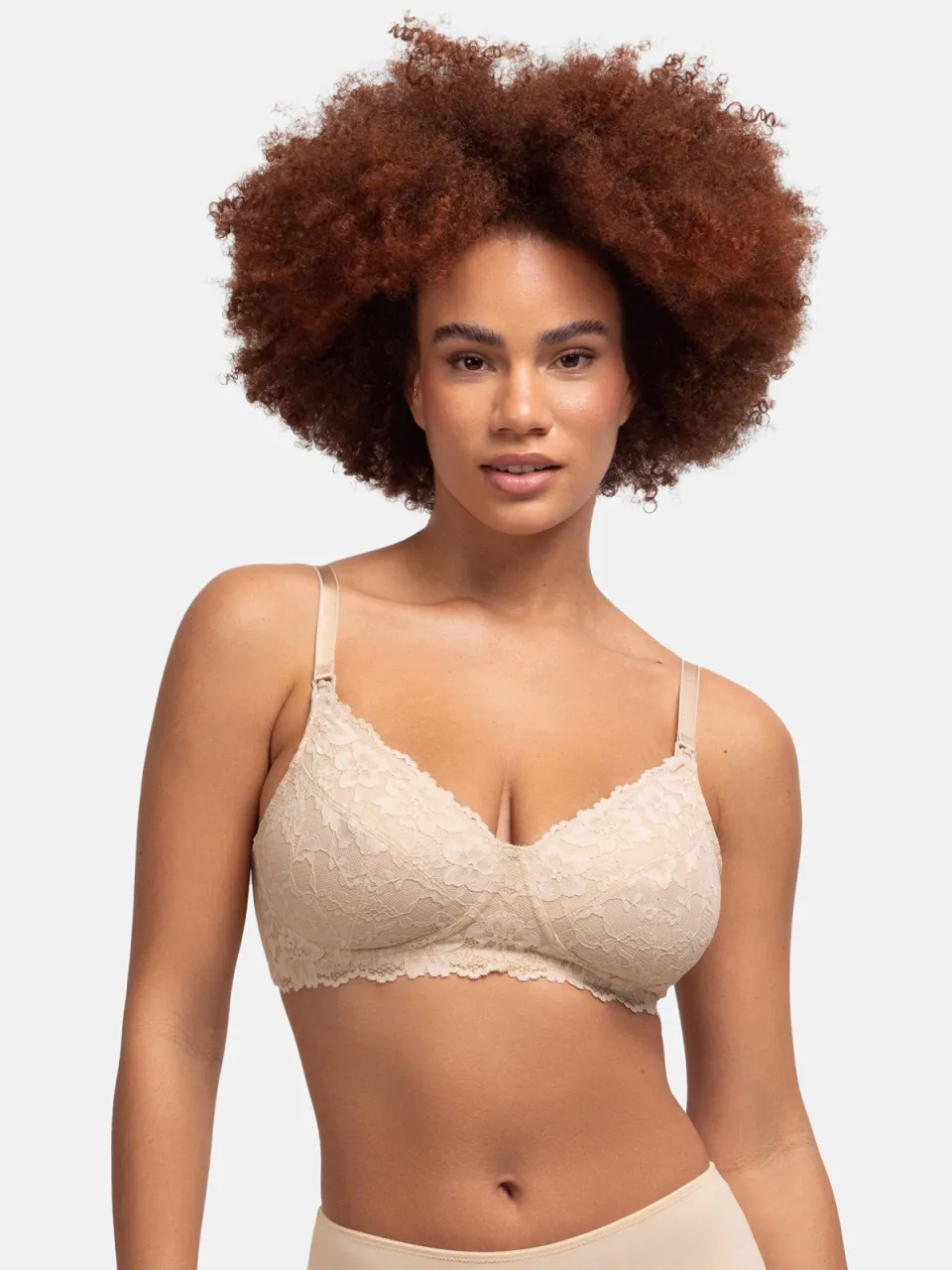 Dorina Valeria niet-voorgevormde voedingsbh beige, foto 5