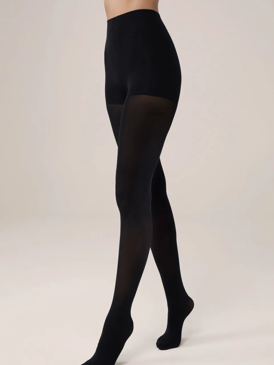 WE Fashion panty 50 denier zwart Black Uni