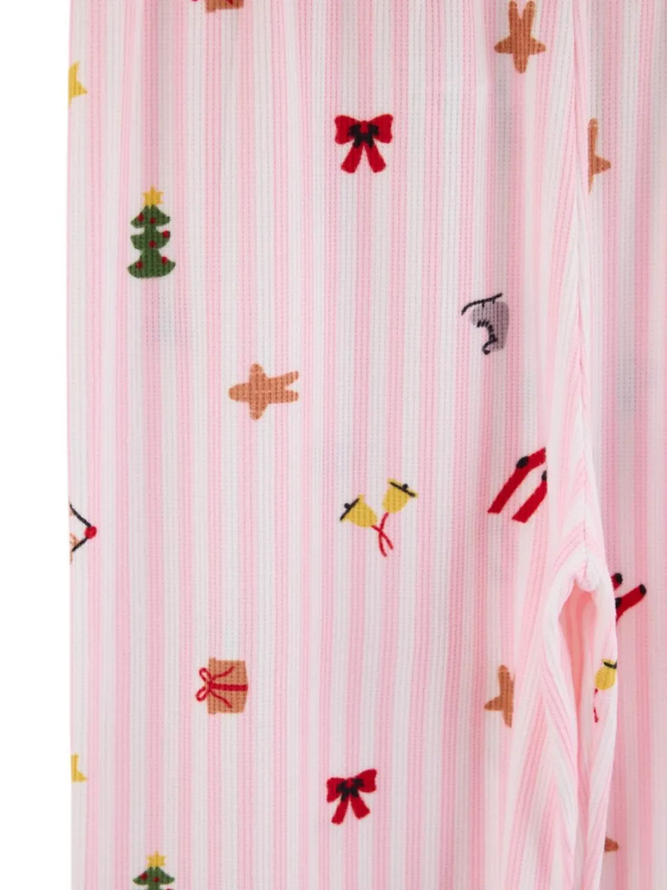 Trendyol TRENDYOLMİLLA Dames 2-pack Roze Kerst- Lang, Regular fit Pyjama- Sets, foto 2