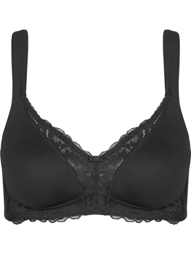 Triumph BH- Modern Lace+ Cotton N - Zwart BLACK